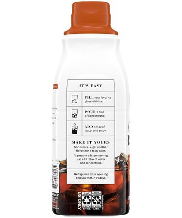 Starbucks Cold Brew Concentrate 32 Fl Oz - Madagascar Vanilla + Caramel Dolce - Pack of 2 - Buy Online on GoSupps.com