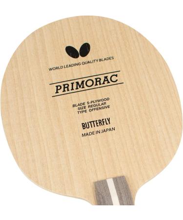 Butterfly Primorac Table Tennis Blade - 5-ply All-Wood - Professional, FL Handle - Made in Japan - Buy Online on GoSupps.com