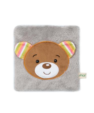 Children lavender cushions warming cushion grain pillow square 18x18cm large with soft removable cover bear gray bear gray lavender pillow