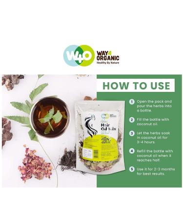 Herbal Hair Oil 21 Herbs: Thickens, Lengthens, Repairs, Prevents Hairfall - 150g - Buy Online on GoSupps.com