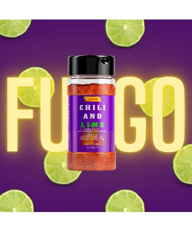 ViralTasteBudz Fuego Chili Lime Everything Powder (4oz) - Spicy Seasoning Blend - Buy Online on GoSupps.com