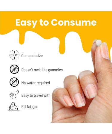 Nutrameltz Vitamin C and Zinc Immunity Booster Supplement Supports Hair Growth Aids Tissue Development Quick Dissolving Tablets for Vitamin Deficiency Lemon & Orange Flavour (60 Tablets) - Buy Online on GoSupps.com