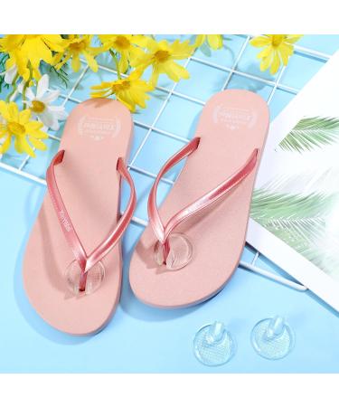 12 Pairs Silicone Toe Guards Cushions for High Heels, Flip Flops, Sandals - Non Slip Gel Protectors - Buy Online on GoSupps.com