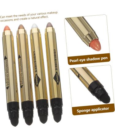 Healeved 4pcs Highlighter Eyeshadow Pencil Eyeshadow Crayon Makeup Pen Eye Shadow Makeup Cosmetics Women Cosmetics Eye Shadow Cosmetics Highlighter Pen Eye Makeup Tool Girl Makeup Supplies - Buy Online on GoSupps.com
