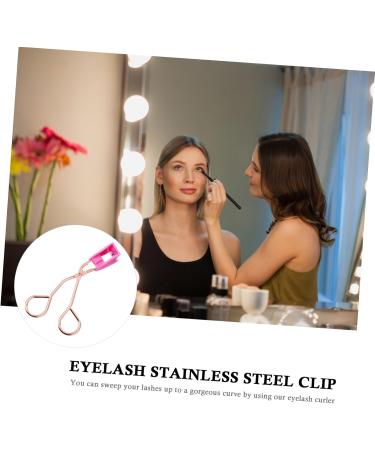 Housoutil Magnetic False Eyelash Curler Makeup Eyelashes Clamp Magnetic Eyelashes Applicator Tool Lash Tools Stainless Steel Miss Make up Pink Soft Magnet 11.5x6.2x1.6cm - Buy Online on GoSupps.com