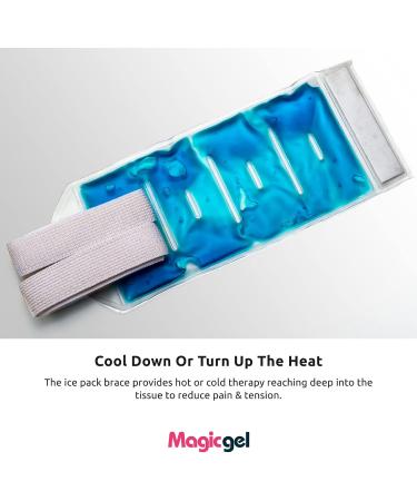 Magic Gel Finger Ice Pack - Cold Compression Sleeve for Arthritis Relief & Swelling | Finger & Knuckle Heating Pad with Metal Brace - One Finger One Thumb Keep Moving - Buy Online on GoSupps.com