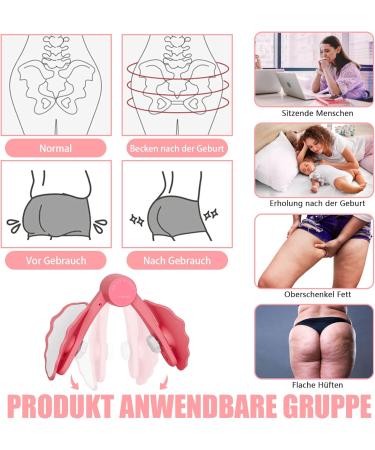 TOPRO Temolate Coach - Home Leg Trainer for Women Adjustable Strengths Pelvic Floor Device - Pink - Buy Online on GoSupps.com
