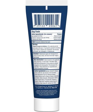 MagniLife Foot Cream with Beeswax and Eucalyptus - All-Natural Moisturizing Formula (8oz) - Buy Online on GoSupps.com