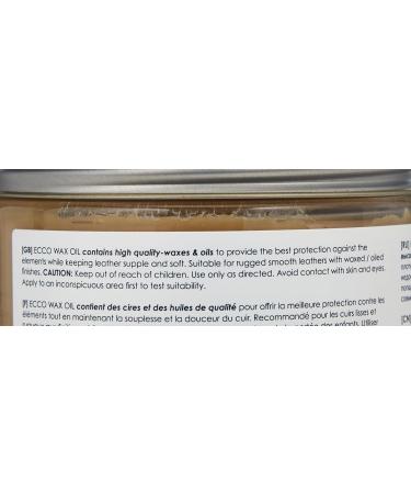 ECCO Wax Oil Shoe Care Product Transparent 100 ml Transparent - Buy Online on GoSupps.com