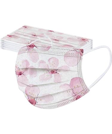 Winfer 3-Layer Disposable Mouth Protection - Colored Printed Bandana Scarf for Adults - Breathable Face Masks for Men & Women - 50/100 Pieces - Buy Online on GoSupps.com