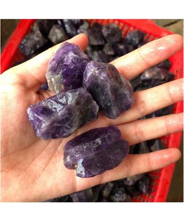 Natural Crystal Rough Natural Crystal Rough raw Stone Natural Purple Amethyst Rough Stones for Home Decoration (Color : 30-40mm Size : 100g) (Color : 30-40mm Size : 100g) 100g 30-40mm - Buy Online on GoSupps.com