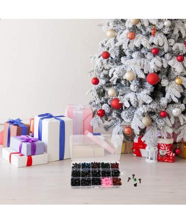 Maznyu 570PCS Premium Plastic Safety Eyes and Noses for Crafts - Assorted Sizes for Dolls, Teddy Bears, Amigurumi, Crochet Toys - Buy Online on GoSupps.com