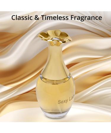 Sexy Lady Eau De Parfum for Women Blend of Sweet Fruity & Floral Notes For Daily Wear & Special Occasions Made Using Natural & Stunner mild Ingredients Elegant 100ml Bottle with Grey Suede Pouch - Buy Online on GoSupps.com