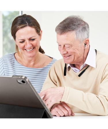 Jinghao Rechargeable Language Reinforcement Device - Noise Reduction Neck Bracket for Seniors & Adults | Comfortable Listening for TV & Discussions - Buy Online on GoSupps.com