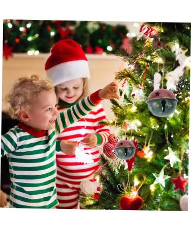 Zerodeko 1pc Christmas Tree Bells Christmas Decorations Metal Decor Xmas Tree Ornament Hanging Bell 8 Cm Red 10X10CM - Buy Online on GoSupps.com