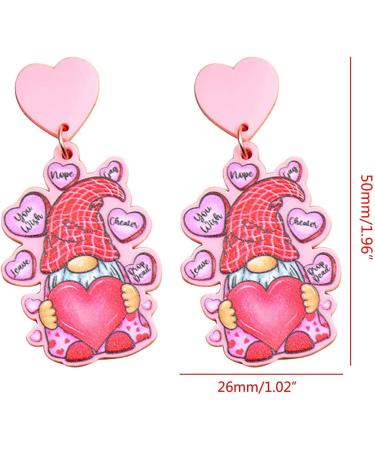 Feyley Gnome Earrings for Women | Christmas Halloween & Valentine's Day Jewelry Gift - Buy Online on GoSupps.com