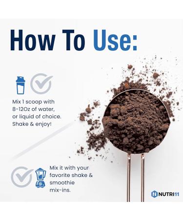 NutriBreakfast & NutriDinner by Nutrillermo | Chocolate Collagen Bundle | Grass-Fed Collagen with MCT Oil Magnesium & B-Vitamins - Buy Online on GoSupps.com