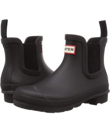 HUNTER Women's Original Chelsea Boot 9-10, Black - Waterproof and Stylish - Buy Online on GoSupps.com