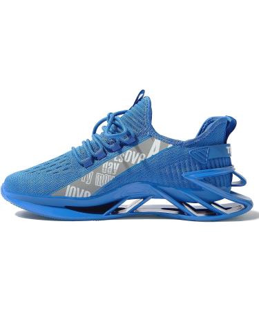 Kokib Men's Lightweight Breathable Running Shoes - Blue Blade 7 | Athletic Jogging Fashion Sneakers for Sports & Walking - Buy Online on GoSupps.com