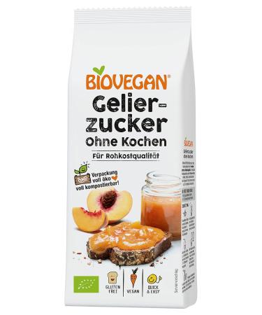 Biovegan Organic Gelling Sugar - No Cooking Required (2 x 115g) | Perfect for Jams & Jellies - International Shipping Available - Buy Online on GoSupps.com