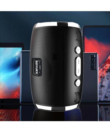 Intelligent Voice Bluetooth Speaker Portable Subwoofer Wireless Speaker - Black - Buy Online on GoSupps.com