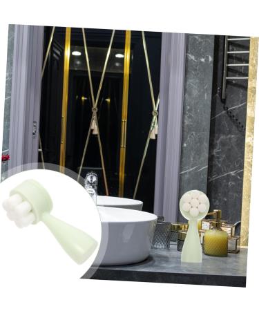 Housoutil Face Brush Silica Gel Tool Pores 12.5X5X5CM Green - Buy Online on GoSupps.com