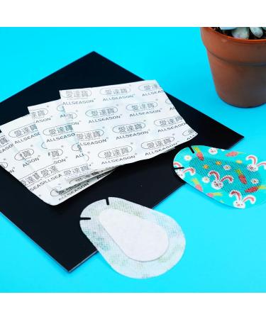 Shop Andicage 60 Disposable Children's Eye Flaps - Cartoon Fleece Eye Pads for Toddler Amblyopia & Lazy Eyes - International Shipping Available - Buy Online on GoSupps.com