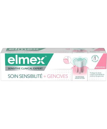 Elmex Sensitivity Plus Gum Care Toothpaste - protects sensitive teeth with continued use - 75mL - Buy Online on GoSupps.com