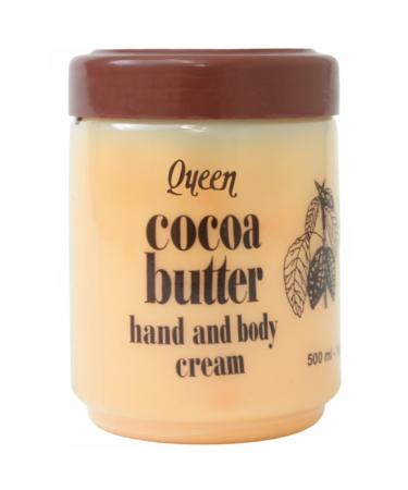 African Delights Cocoa Butter Body Lotion - Stretch Mark Cream for Pregnancy Natural Cocoa Butter Cream for Body Face & Hands Skin Lotion Body Lotion for Women & Men for Dry Skin (500ml)