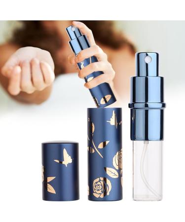 Travel Mini Perfume Refillable Atomizer Container Portable Perfume Bottle Aluminum Atomizer Empty Cosmetic Spray Bottle Mini Refillable Perfume Portable Atomizer Bottle (Blue) - Buy Online on GoSupps.com