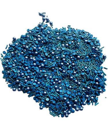 Pearl Sugar Sprinkles Candy 120g/4.2oz Mixing Size Baking Cake Decorations Cupcake Toppers Jimmies Cookie Decorating Celebrations Wedding Shower Party Chirstmas Supplies (Blue) - Buy Online on GoSupps.com