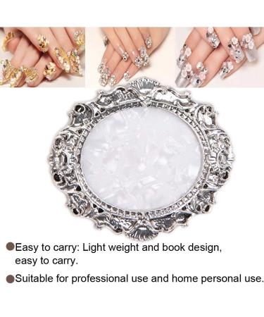 Retro Nail Artwork Display Frame - Manicure & Polish Color Display for Salon Accessories - Acrylic Gel Tips Organizer - Buy Online on GoSupps.com