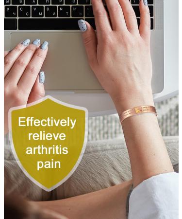 EnerCoppeX Copper Magnetic Bracelet for Women - Detox Jewelry with 3500 Gauss Magnet (CPB-2051T) - Buy Online on GoSupps.com