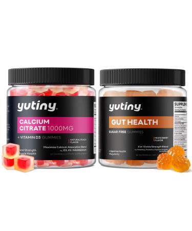 Yutiny Calcium Citrate Gummies Gut Health Gummies for Women & Men
