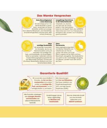 Fish Oil Capsules 500mg - High Dose Omega-3 EPA & DHA - 250 Capsules | Warnke Vital Substances - Premium German Pharmacy Quality - Buy Online on GoSupps.com