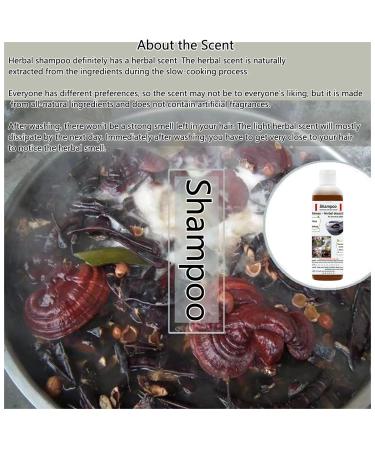 Herbal Shampoo for Dandruff & Oil Control | Natural Chinese Herbs | Improve Hair Health | Traditional Slow-Cooked | 100ML - Buy Online on GoSupps.com