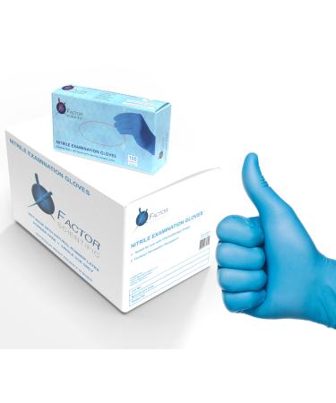 PENTAGON SAFETY EQUIPMENT 1000/Box Nitrile Exam Gloves Powder Free Latex Free Small