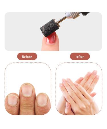 402-Piece Nail Drill Bits Set with Sanding Bands - 400 Nail Sanding Bands in 3 Colors + 2 Nail Drill Bits 3/32 Inch for Manicures and Pedicures - Buy Online on GoSupps.com
