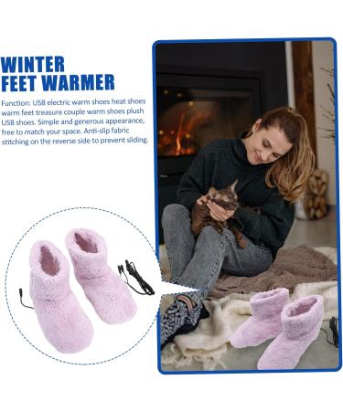Buy Pretyzoom Electrically Heated Shoes & Warm Slippers - USB Foot Warmers with Massage | Winter Comfort & Luxury - Buy Online on GoSupps.com
