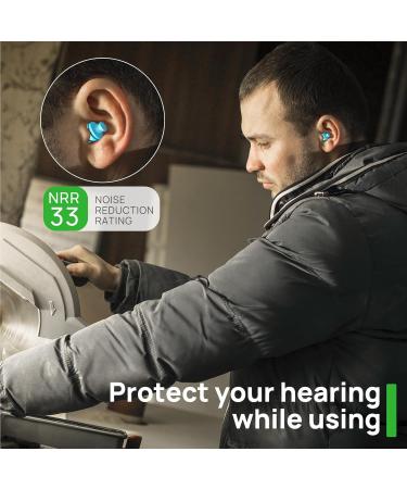 Premium Noise Cancelling Ear Plugs for Sleeping | 8 Pairs Reusable & Comfortable | 33dB NRR for Concerts Snoring & Travel - 4 Colors Available - Buy Online on GoSupps.com