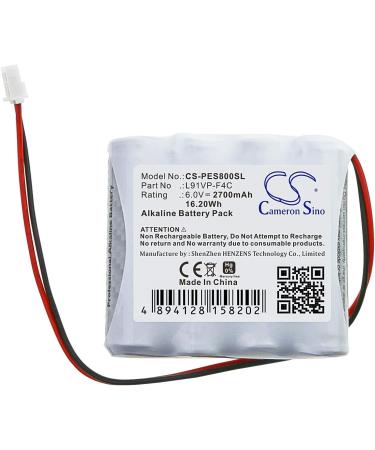High-Capacity 2700mAh Battery Replacement for GP GPRHORW01018 (6.0V) - Fast International Shipping - Buy Online on GoSupps.com