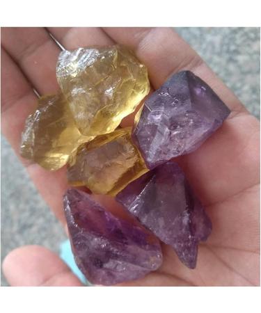 Natural Crystal Rough Amethyst Rough 500g Rough Natural Amethyst s +500gNatural Citrine Rough Raw Rock - Buy Online on GoSupps.com