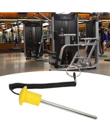 Jopwkuin Gym Weight Stack Pin Safety Lock - 8mm Detent Hitch Pin for Iron Bar - Magnetic Portable Fitness Accessory - Buy Online on GoSupps.com