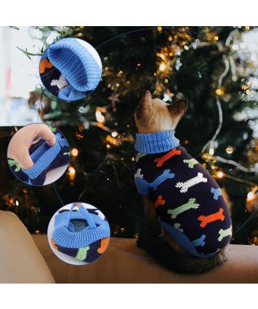 Shop Actoys Cat Sweater | Warm Winter Clothing for Cats | Stylish & Cozy Cat Apparel - Black M - Buy Online on GoSupps.com