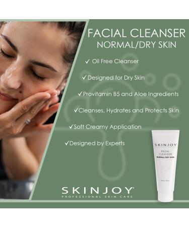 Gentle Facial Cleanser for Normal & Dry Skin | Gluten-Free Paraben-Free Sulfate-Free Face Wash - 4 fl oz - Buy Online on GoSupps.com