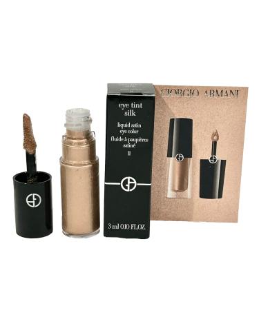 GIORGIO ARMANI MINI Eye Tint Silk Liquid Satin Eye Color Rose Ashes # 11-3 ml / 0.10 FL oz (Small)