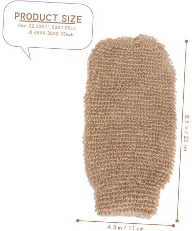 POPETPOP Back Bath Scrubbers Woven Bathing Gloves - Buy Online on GoSupps.com