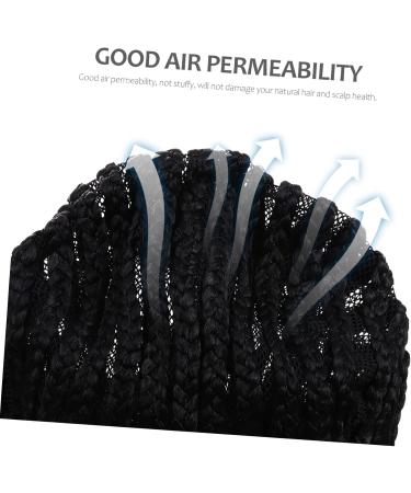 Gadpiparty braid headgear crochet braids hair crochet hair braid crochet braids extensions crochet braids wig crochet wig braiding wig braiding hair woman wig afro wig Miss Silk Africa curly 21x15cm As Shown - Buy Online on GoSupps.com