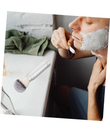 CANIGHT Silvertip Fibre Shaving Brush - Travel & Cleansing Brush for Men | Premium Beard Care - Buy Online on GoSupps.com