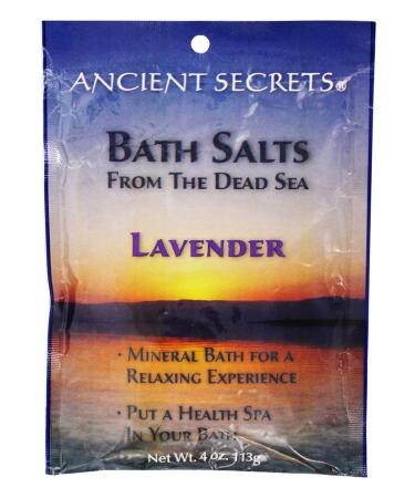 Ancient Secrets Bath Salts Lavender  4 Ounce